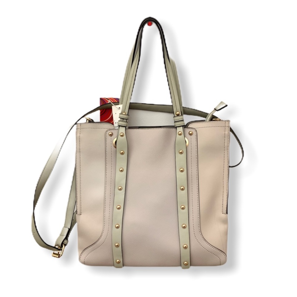 ELEGANT Faux Leather ColorBlock Shoulder Bag